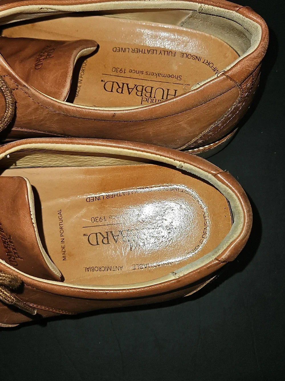 Samuel Hubbard Men’s Leather Wingtip Dress Shoes Size 13